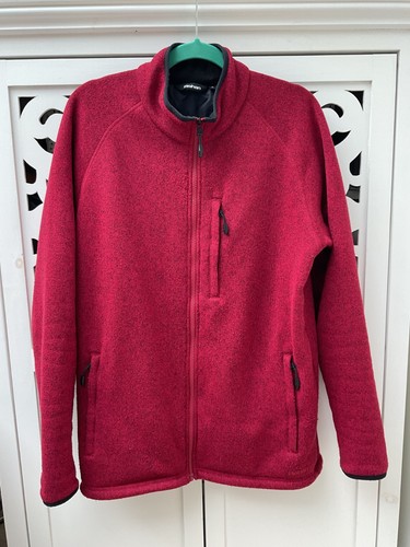 Mens red rohan - red, fleece