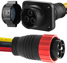 80A Trolling Motor Plug & Receptacle for Minn Kota Marine Boat for 2 or 3 Wire 1