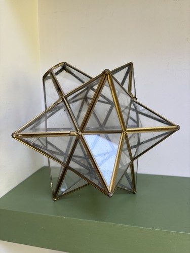 Vintage moroccan moravian star - moroccan,
