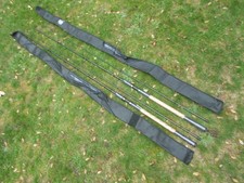 Shakespeare Sigma Supra 10'6" + 11'6" Pellet Waggler rods x2 FISHING SET UP