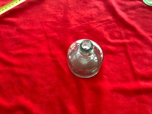 Vintage glass inkwell bottle - vintage,