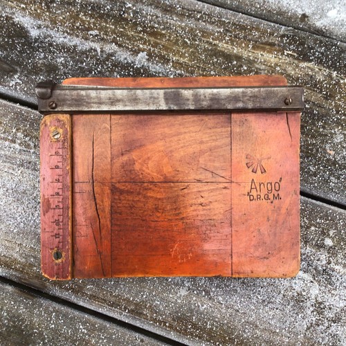 Small vintage argo g m - small, d.r.g.m