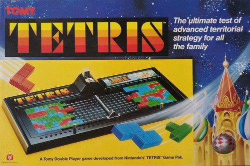 Tetris tomy 1991 vintage two - tomy,