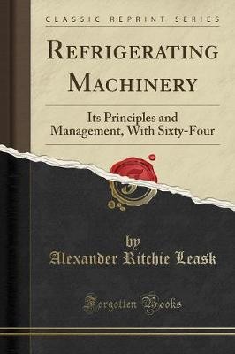 Refrigerating machinery - refrigerating,
