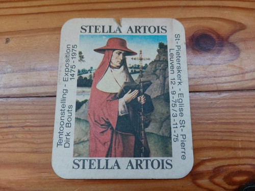 Stella artois beer mat - stella,