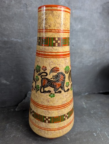 Vintage greek ceramic vase - vintage, by