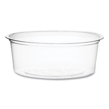 Vegware CF7057 2 oz. Compostable Portion Pots - Clear (2000/Carton) New