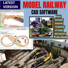 Train Model Railway Layouts Track Plans Build Design CAD Hornby OO Gauge