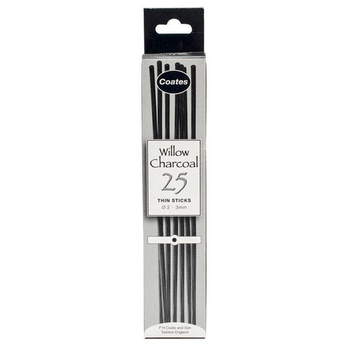 Coates thin willow charcoal - thin,