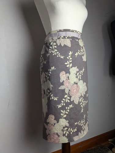 Coast floral brown rose skirt - coast,