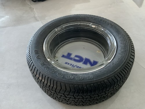 Vintage goodyear tyre ashtray - vintage,