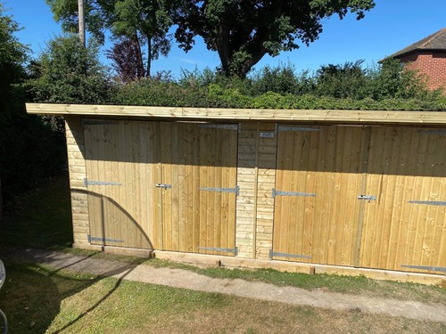 12ft 24ft heavy duty wooden - x,