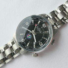 Alfa Romeo Dual Time World Timer GMT Racing Car Accessory Swiss Made Watch