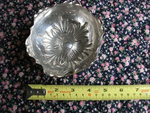 Fancy silver plated bowl - fancy,