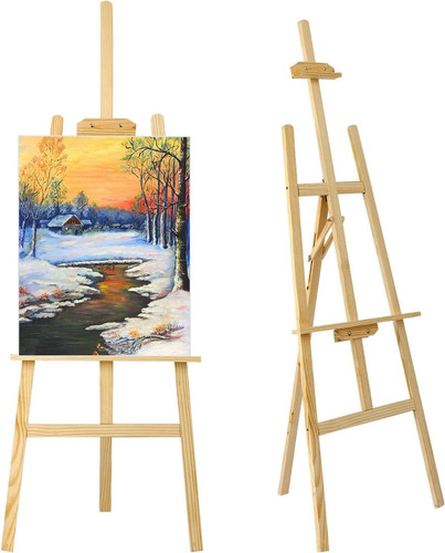5ft studio wooden easel - 5ft,