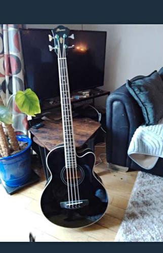 Ibanez aeb10e black - ibanez,