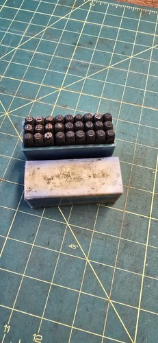 Vintage engineers letter punch - letter,