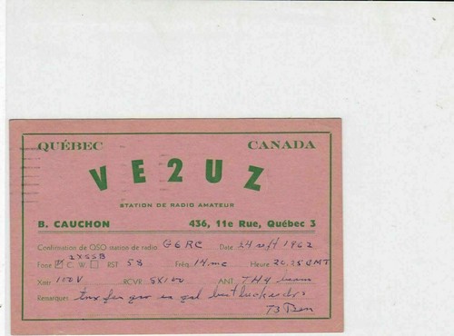 Vintage qsl radio - qsl,