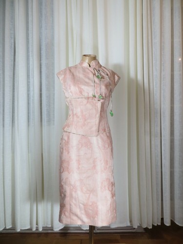 Karen millen pink panelled - pink,