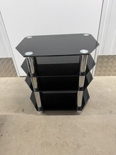 HiFi Rack Stand Glass Shelf