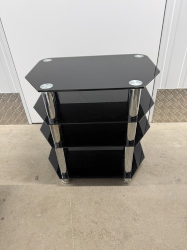 Hifi rack stand glass shelf - hifi,