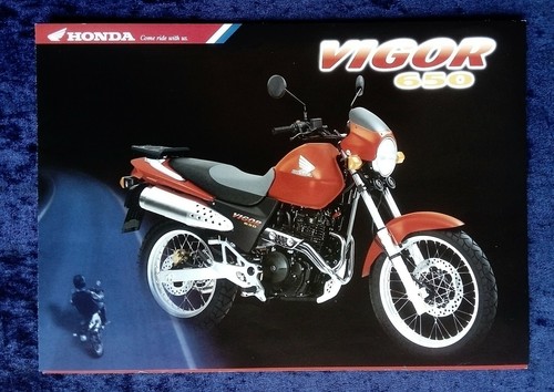Honda vigor 650 brochure - brochure, 1998