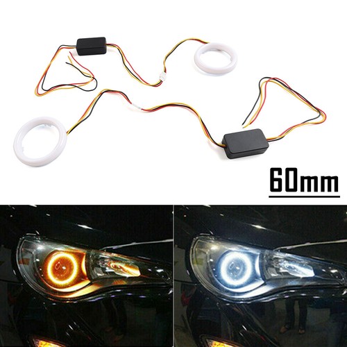 White amber switchback led - 2x,