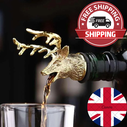 Unique stag deer head - unique,