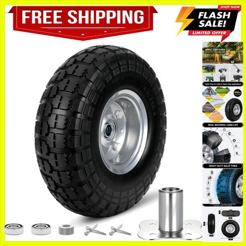 4 flat free - 4.10/3.50-4, tire