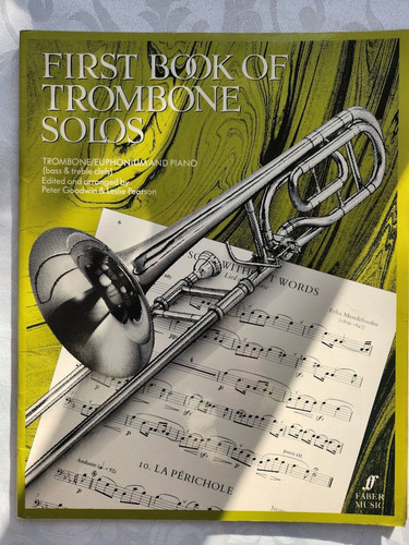 First book trombone solos - trombone,