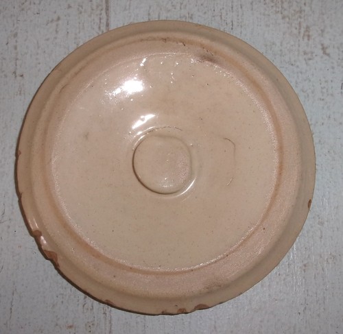 Vintage stoneware crock - 6",