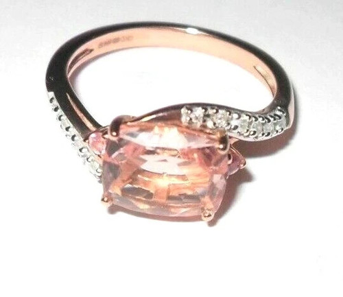 8ct morganite pink sapphire - 1.8ct,