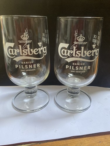Carlsberg lager half pint - ,