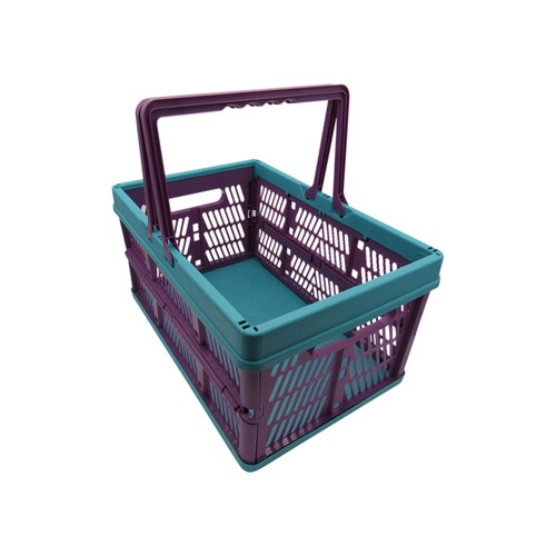 Plastic shopping basket - plastic, with