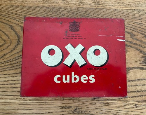 Vintage oxo cubes - oxo,