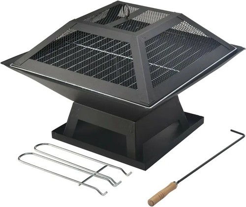 Fire pit with bbq - pit,