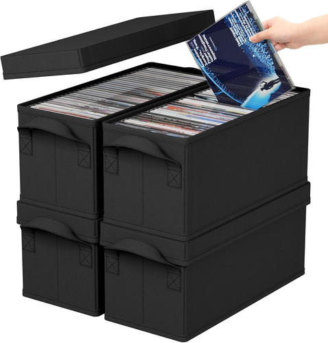 Lifewit storage boxes with - cd,