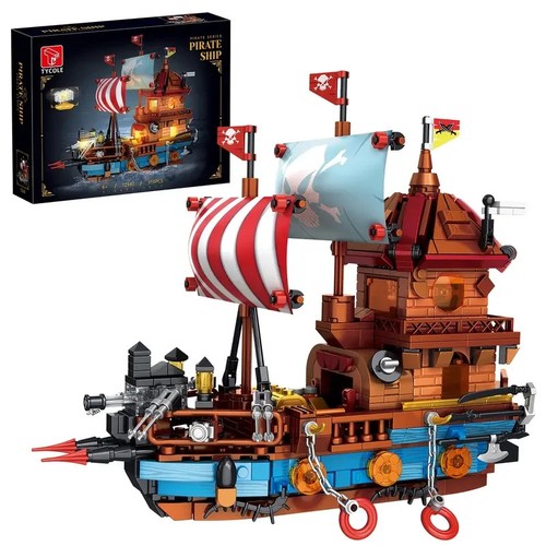 Pirate ship building - pirate,