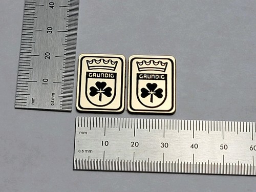 Grundig speaker radio badge - speaker,