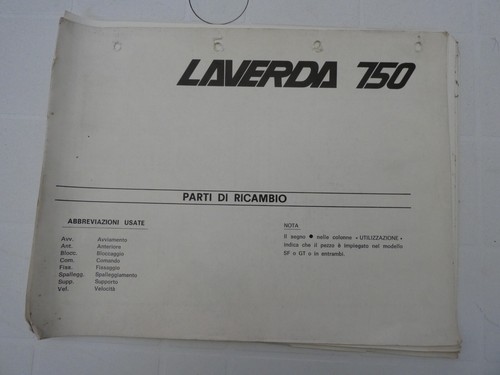 For laverda 750 - sf, gt