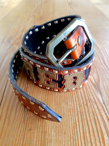 Dsquared2 mens leather belt