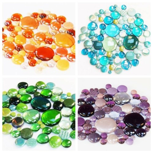 200g round mix glass - 200g, of