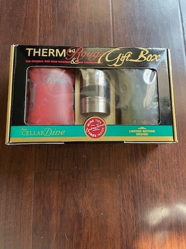 Therm rouge red wine warmer - red,