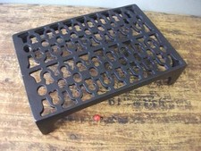 Quality Cast Iron air Brick Vent 9 x 6  improved Victorian Pattern powder coated