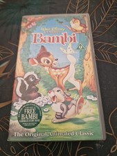 Bambi Walt Disney Classics VHS