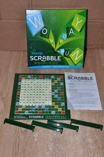 Travel scrabble mattel - by,
