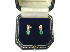 0.70ct Emerald and Diamond