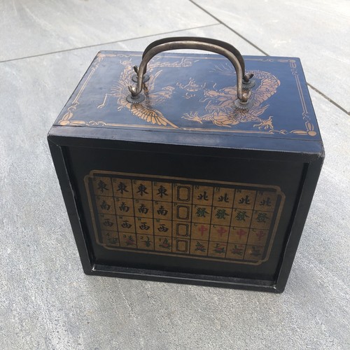 Vintage japanese mahjong - vintage,