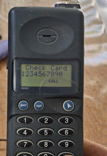 Motorola m301 mobile phone - motorola,