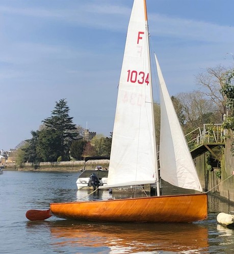 Firefly sailing dinghy - sailing,
